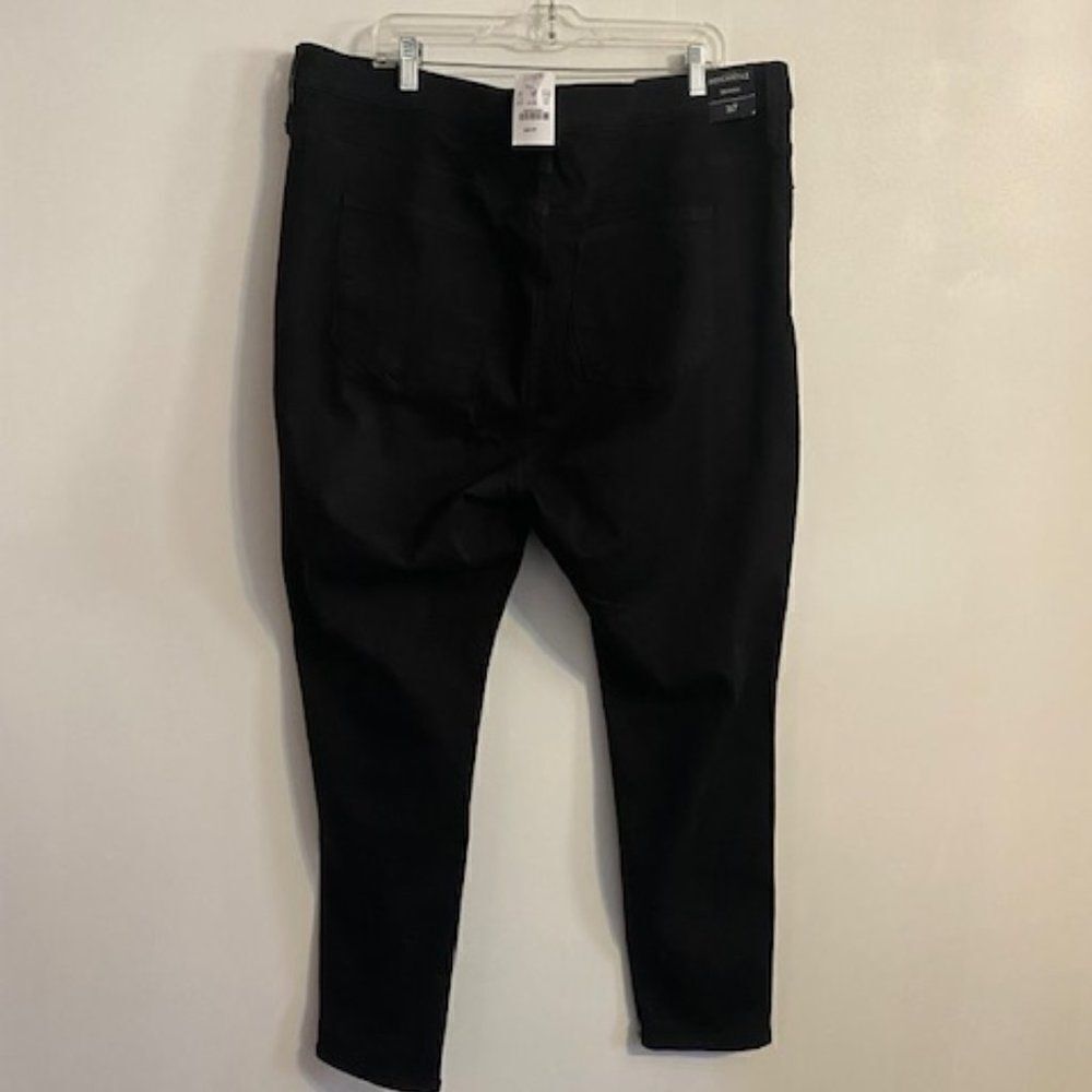J. Crew Mercantile Black skinny denim, size 37/24W